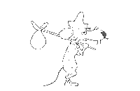 fox pixel STICKER