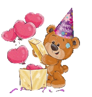 Happy Birthday Party Sticker