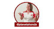 Honda Moto Sticker by Planeta Motos
