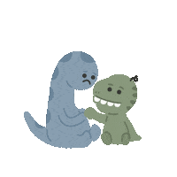 basuan_maji 恐龍 maji basuan 麻雞 Sticker