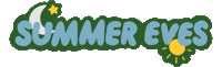 Summer Evening Sticker by Poppy Deyes
