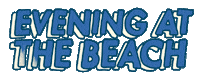 Summer Beach Sticker by Poppy Deyes