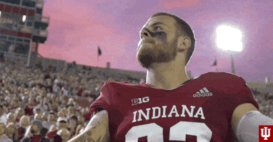 Lets Go Football GIF by Indiana Hoosiers
