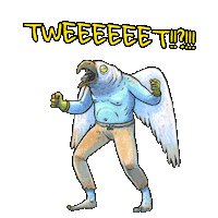 Bird Twitter Sticker by Wonderbow Games