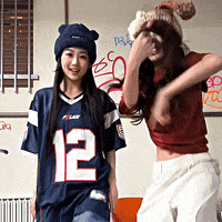 Helmets kpop heart idol triples GIF