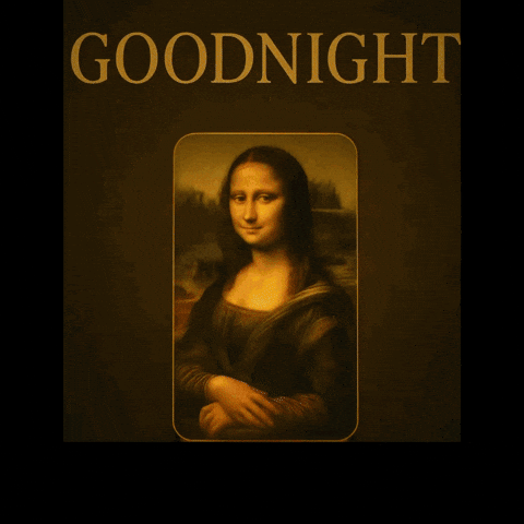 Mona Lisa Morning GIF by ElmonX