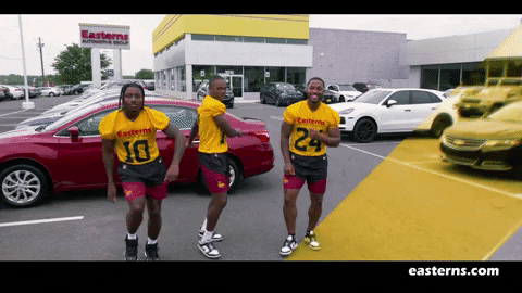 Curtis Samuel Touchdown GIF by Easterns Automotive Group