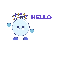 Work In Progress Hello Sticker