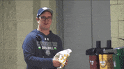 Hungry Hamburger GIF by Kane County Cougars