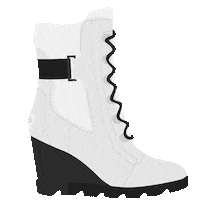 Joan Uptown Mid Lace Sticker by sorelfootwear