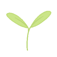 Gaesi nature green aesthetic plant Sticker