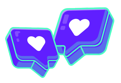 Me Gusta In Love Sticker by decentraoficial