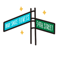 bodyspacenyc fitness workout gym nyc Sticker