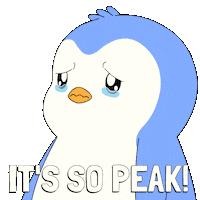 I Love You Wow Sticker by Pudgy Penguins