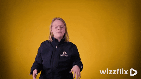 Wizzflix_ giphyupload smile girl laugh GIF