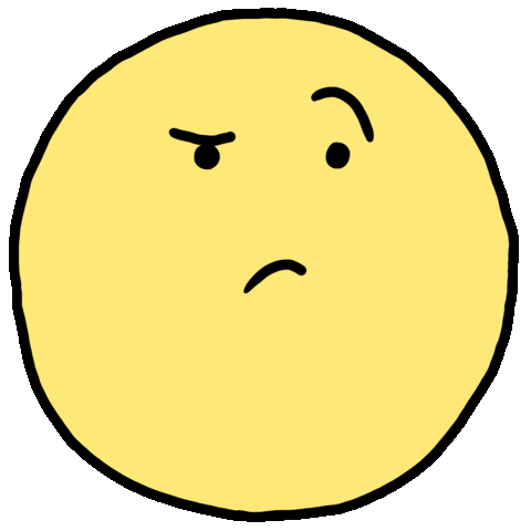 Sad Emoji Sticker by Ruppert Tellac