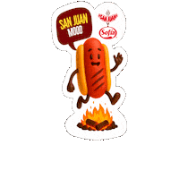 sofiaavicol mood comida hotdog bolivia Sticker
