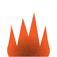 Fire Stars Sticker by ILLO
