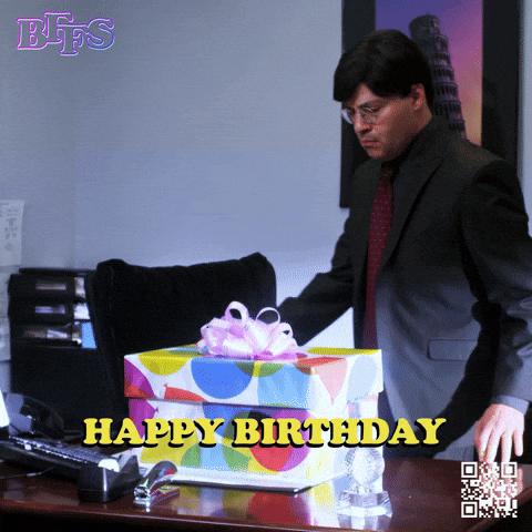 Giving Happy Birthday GIF by Marcel Katz / The Art Plug