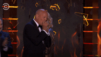 Bruce Willis Roast GIF by Comedy Central