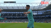 Celebration Hug GIF by ElevenSportsBE