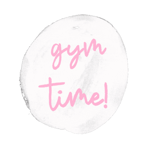 Girl Workout Sticker