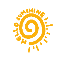 summer hello Sticker