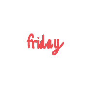 Days Of The Week Girl Sticker