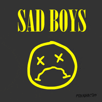 Sad Kurt Cobain GIF by Animation Domination High-Def