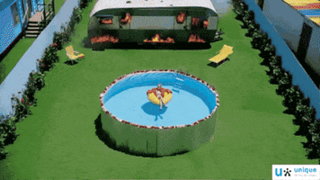 Pool GIF by UniqueBelgium