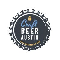 CraftBeerAustin beer cheers happy hour craft beer Sticker