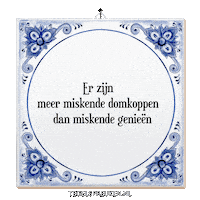 Genie Nl Sticker by Tegelspreuken.nl