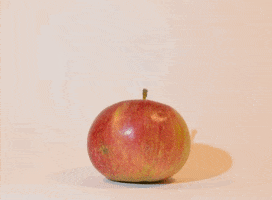 apple transformation GIF