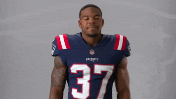 Damien Harris Yes GIF by New England Patriots