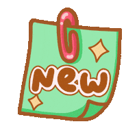 New Post Sticker