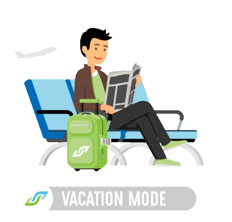 Fly Vacation Sticker by Angkasa Pura Airports