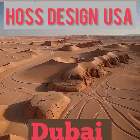 United Arab Emirates City GIF by HOSSDESIGNUSA