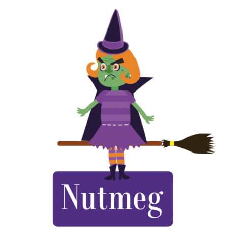 NutmegMorrisons halloween nutmeg nutmeghalloweenathome Sticker