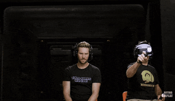 RETROREPLAY nope batman joker virtual reality GIF