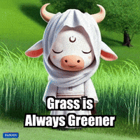 Grass Is Always Greener Environment GIF by Sagemoohammad