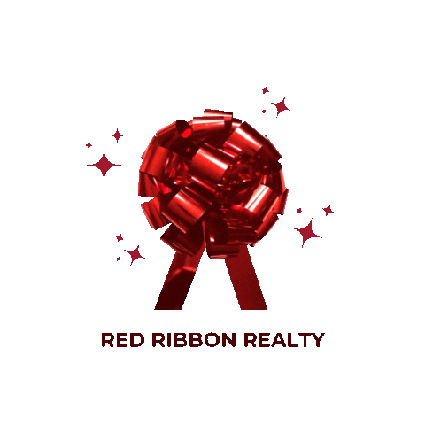 RedRibbonRealty real state red ribbon red ribbon realty taryn pessanha Sticker