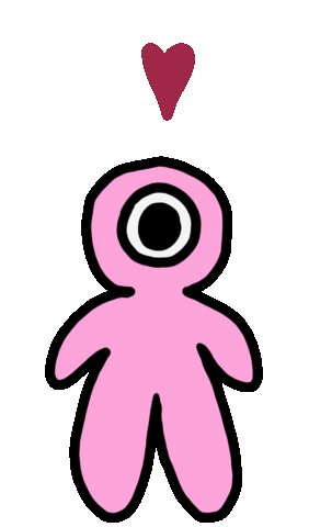 Happy In Love Sticker by Ruppert Tellac