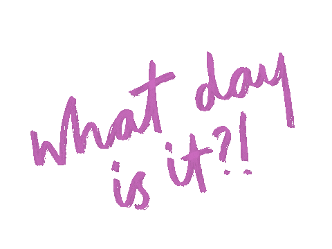 lauratickner confused bored what day is it quaranteen Sticker