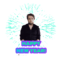 Happy New Year Sticker