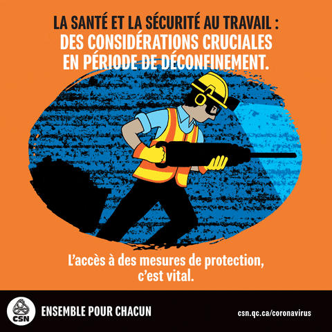 lacsn giphyupload coronavirus covid19 quebec GIF