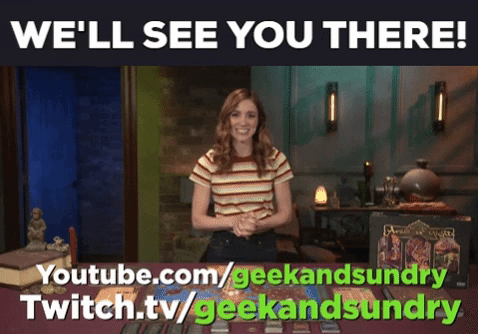 see you there game the game GIF by Geek & Sundry