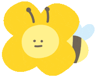 flower bee Sticker by mamonde