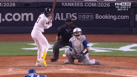 New York Yankees Baseball GIF by MLB