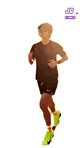 Run Running Sticker