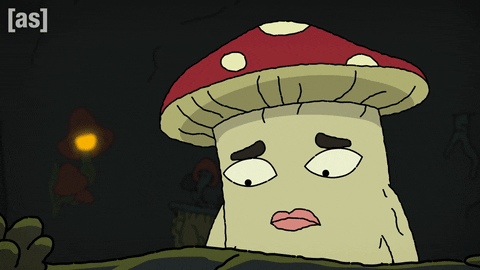 Happy Mushroom GIF by Adult Swim